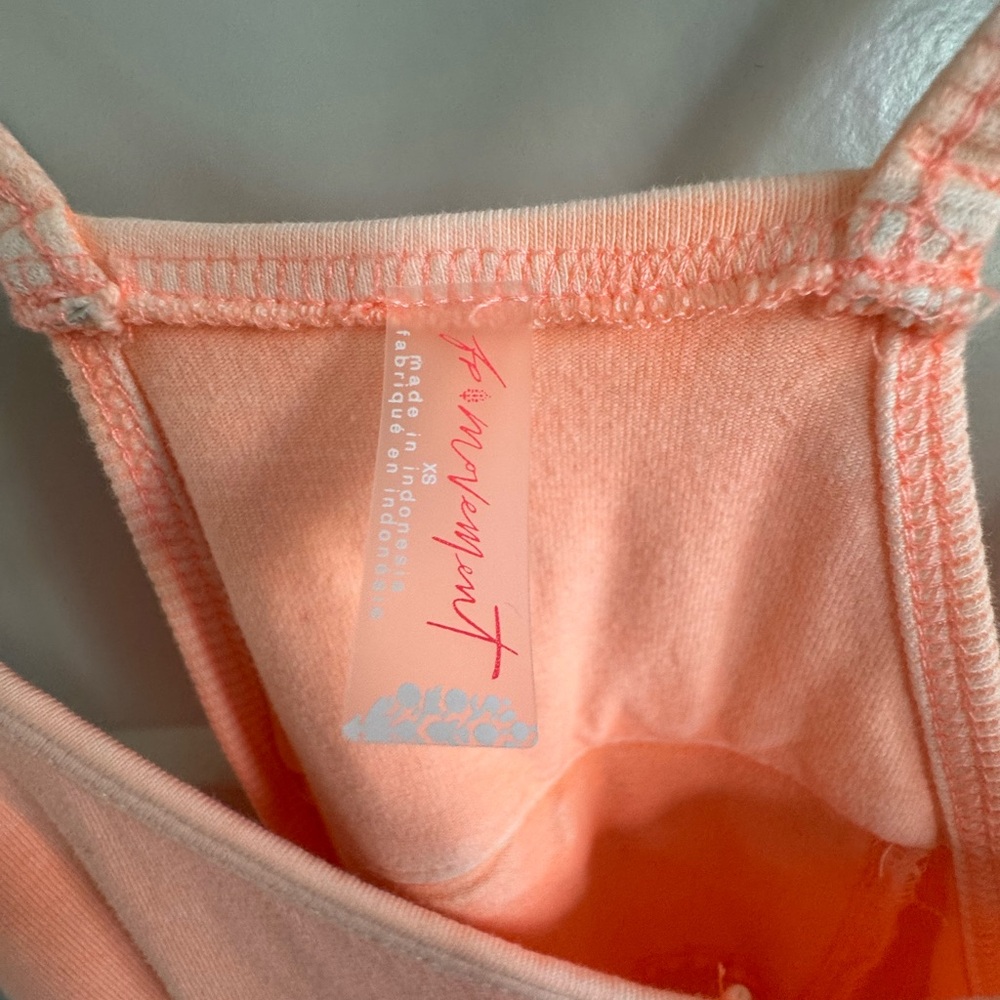 FP Movement by Free People Bright Orange Hot Shot Onesie XS - Picture 4 of 6